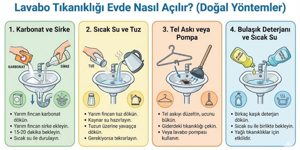Blog sultangazi lavabo tıkanıklığı açma yöntemleri